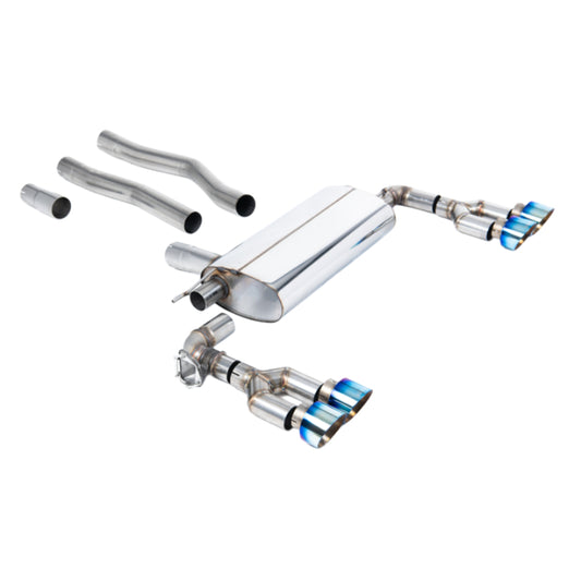 BMW 128ti - Milltek Duplex Performance Auspuff Anlage OO-OO (Maxton)