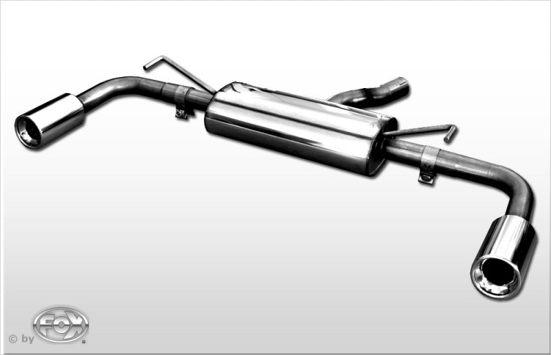 Toyota Auris - Fox Duplex Performance Auspuff