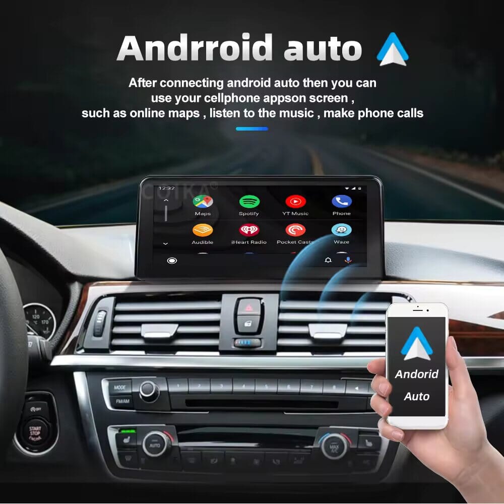 10,25" Wireless CarPlay/Android Auto Multimedia Player für BMW F30-F36 (2012-2016) - RSHOP