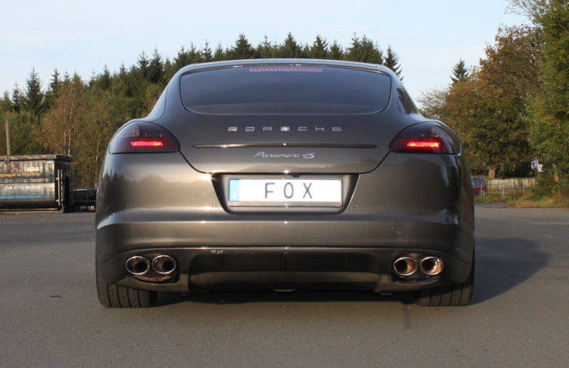 Porsche Panamera - Fox Duplex Performance Auspuff