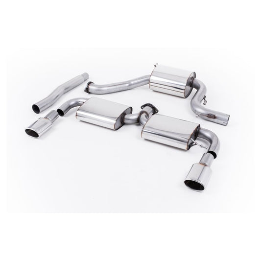 VW Scirocco R - Milltek Duplex Auspuffanlage ab Kat