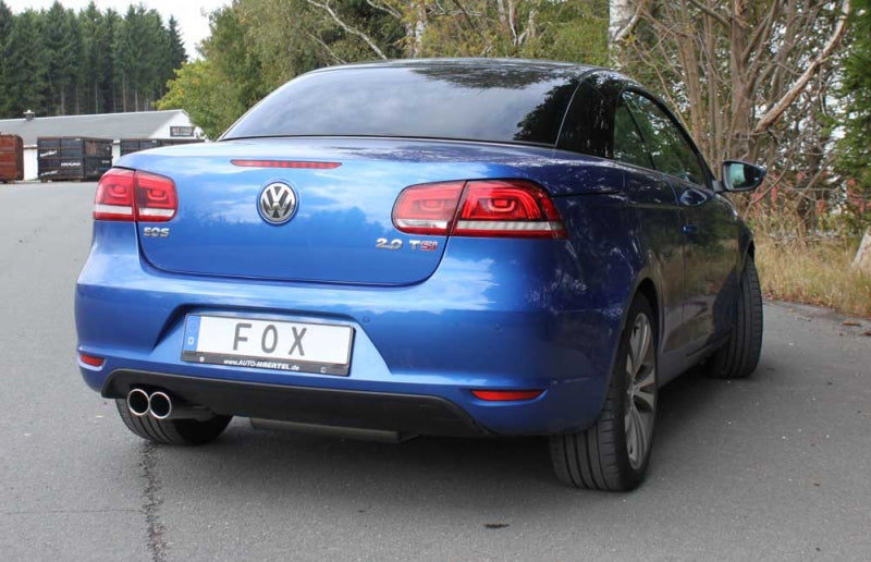 VW Eos Facelift - Fox Performance Auspuff