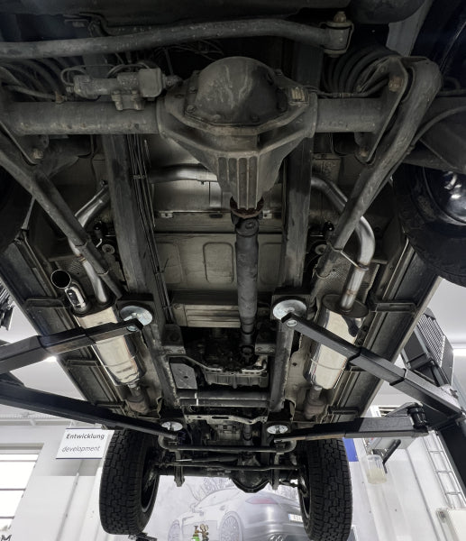 Mercedes G-Klasse - Fox Performance Auspuff Anlage ab Kat