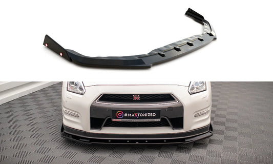Nissan GT-R Facelift - Frontspoiler - Frontlippe + Flaps
