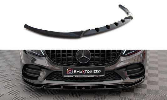 Mercedes C-Klasse AMG-Line Facelift - Frontspoiler - Frontlippe V.2