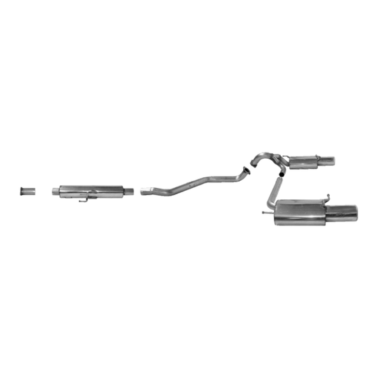 Hyundai Coupe - Bastuck Duplex Performance Auspuff Anlage ab Kat - Bild 1