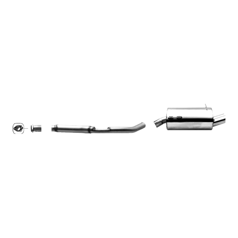 BMW E36 Compact - Bastuck Performance Auspuff Anlage Ø 63.5MM - Bild 2