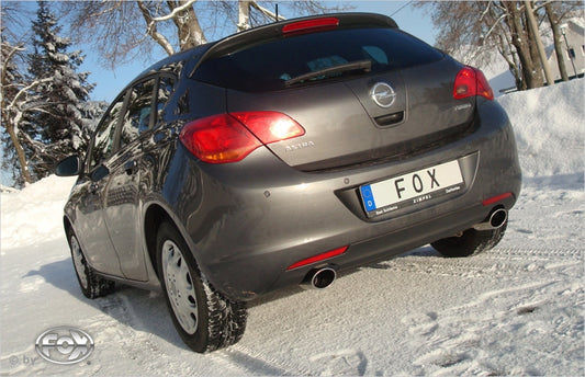 Opel Astra J Fliessheck - Fox Duplex Performance Auspuff