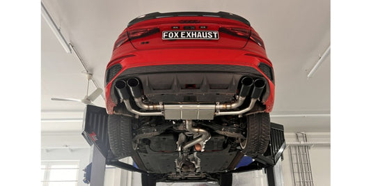 Audi S3 Limousine - Fox Duplex Performance Auspuff Anlage ab OPF Ø 76mm