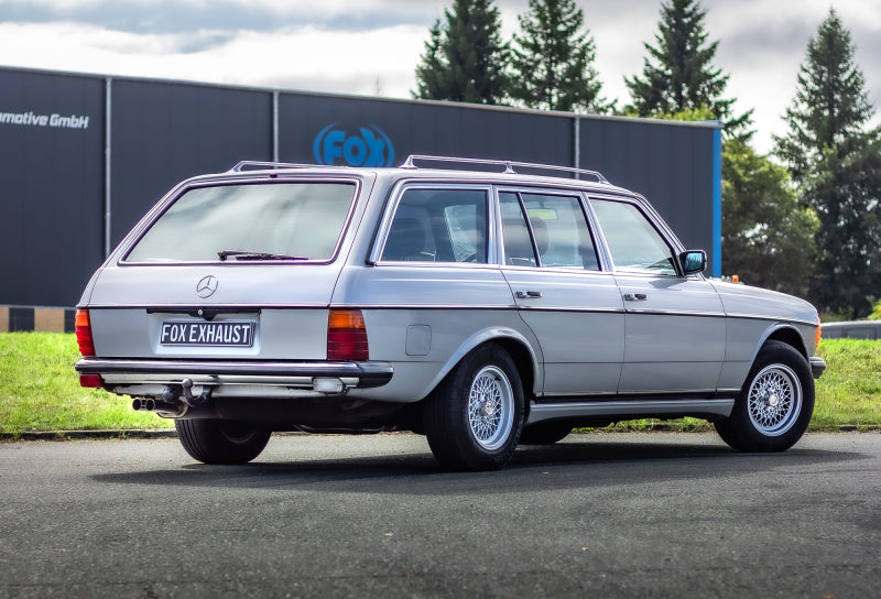 Mercedes E-Klasse - Fox Performance Auspuff Anlage
