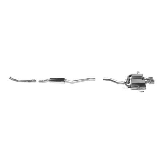 Honda Civic - Bastuck Performance Auspuff Anlage ab Kat. - Bild 1