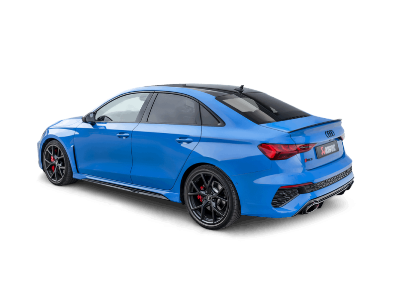 AUDI RS3 LIMOUSINE - AKRAPOVIC DUPLEX SPORTAUSPUFF ANLAGE AB OPF
