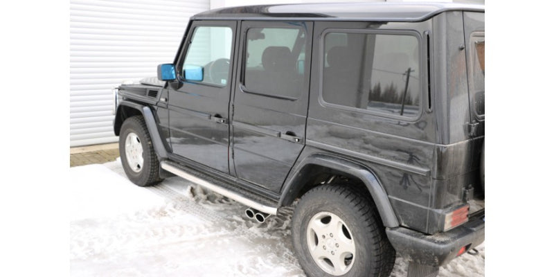 Mercedes G-Klasse - Fox Performance Auspuff Quer