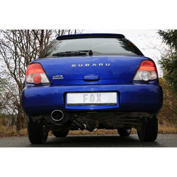 Subaru Impreza - Fox Performance Auspuff