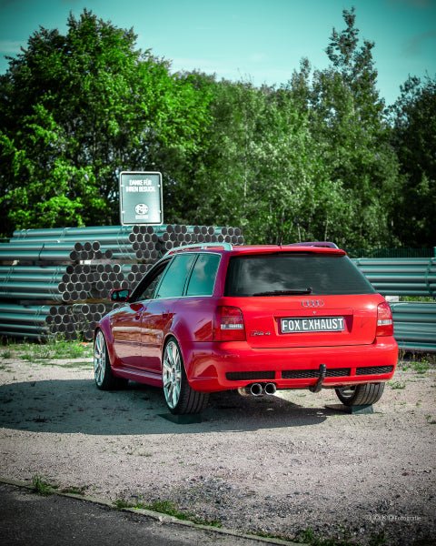 Audi Rs4 - Fox Performance Auspuff Anlage ab Kat Ø 90mm