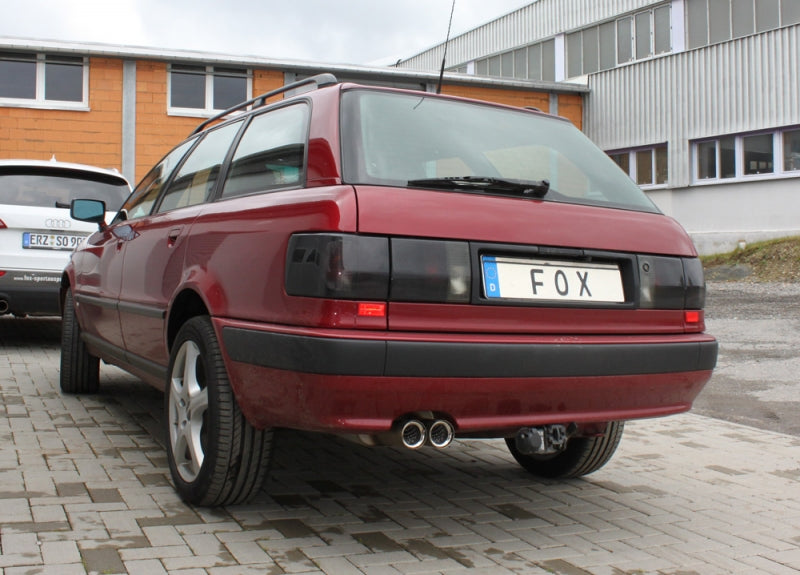 Audi 80 Quattro - Fox Performance Auspuff