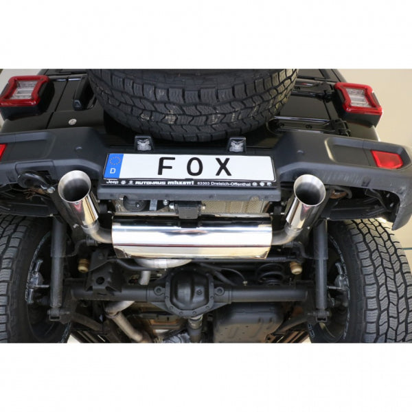 Jeep Wrangler - Fox Duplex Performance Auspuff