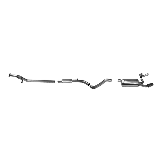 Renault Clio 4 - Bastuck Duplex Performance Auspuff Anlage ab Kat - Bild 1
