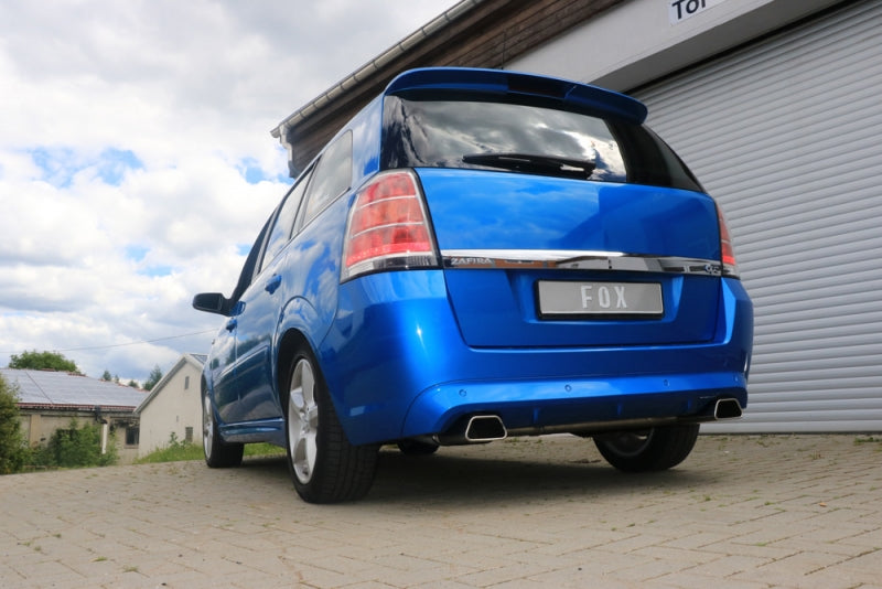 Opel Zafira B Opc - Fox Duplex Performance Auspuff