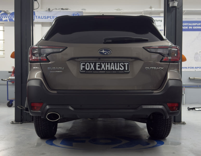 Subaru Outback Kombi - Fox Performance Auspuff