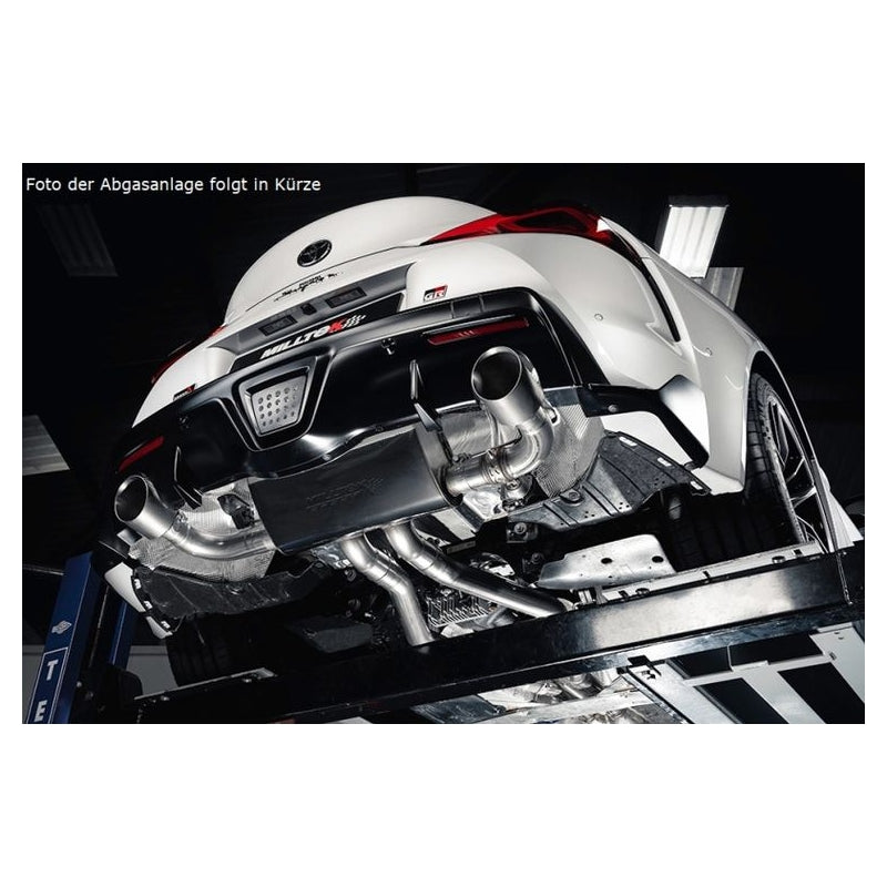 Toyota Supra - Milltek Duplex Performance Auspuff Anlage ab OPF
