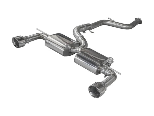 Ford Focus ST - Bull-X Duplex Performance Auspuff Anlage ab Kat
