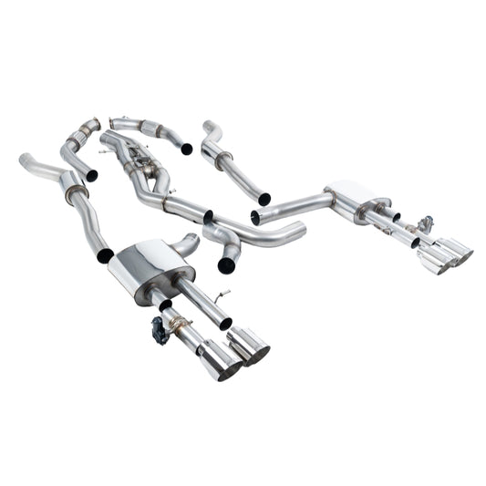 Audi S8 - Milltek Duplex Performance Auspuff Anlage ab OPF