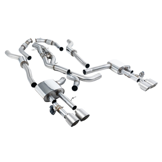 Audi S8 - Milltek Duplex Performance Auspuff Anlage ab OPF