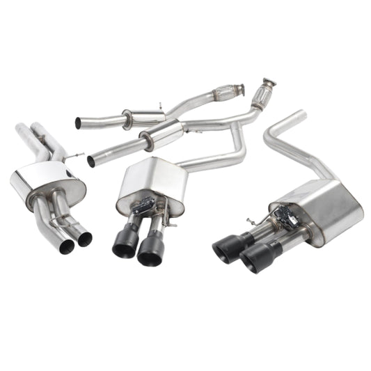 Audi S8 - Milltek Duplex Performance Auspuff Anlage ab Kat