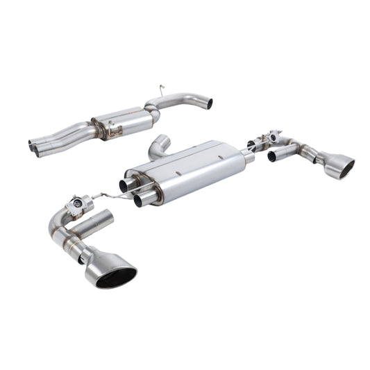 Audi TTRS - Milltek Duplex Performance Auspuff Anlage ab OPF