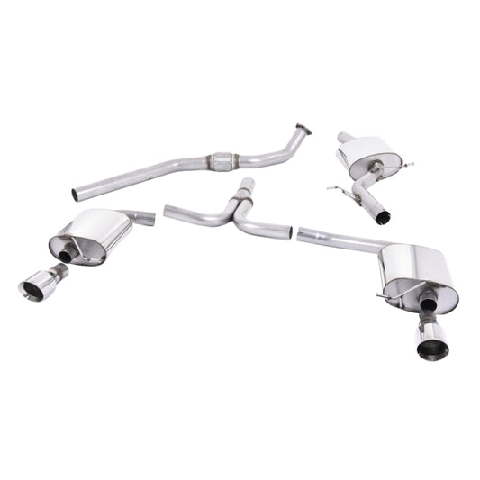 Audi A4 - Milltek Duplex Performance Auspuff ab Katalysator
