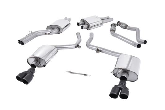 Audi S5 Cabrio - Milltek Duplex Performance Auspuff Anlage ab Kat