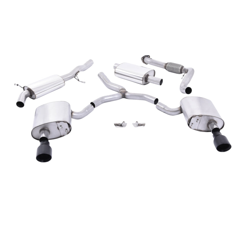 Audi A4 - Milltek Duplex Performance Auspuff ab Katalysator