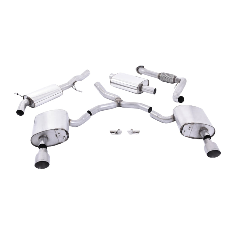 Audi A4 - Milltek Duplex Performance Auspuff ab Katalysator