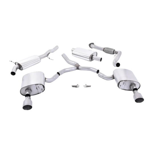 Audi A4 - Milltek Duplex Performance Auspuff ab Katalysator