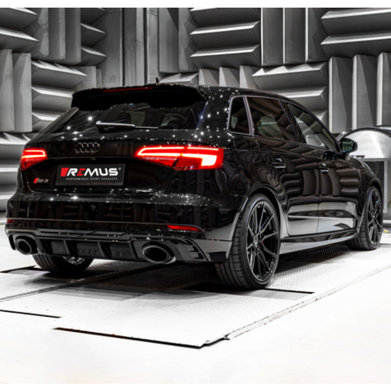 Audi RS3 Sportback 8VA - Remus Duplex Performance Auspuff Anlage Ab OPF