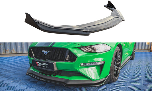Ford Mustang GT Mk6 Facelift - Frontspoiler - Frontlippe V.2 + Flaps (DTC)