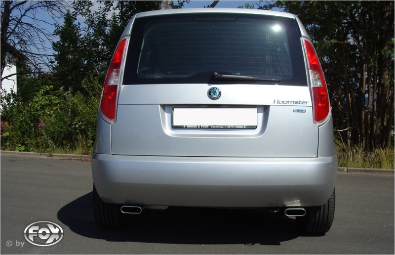 Skoda Roomster - Fox Duplex Performance Auspuff