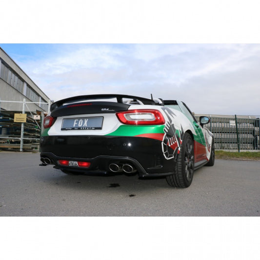 Fiat 124 Spider Abarth - Fox Duplex Performance Auspuff