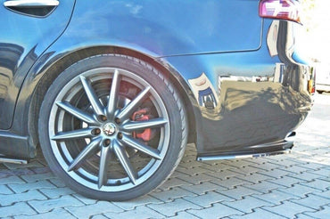 ALFA ROMEO 159 Heck Ansatz Flaps Schwarz Hochglanz Maxton Design