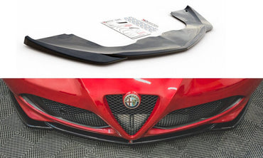 ALFA ROMEO 4C Frontspoiler Schwarz Glanz Maxton Design