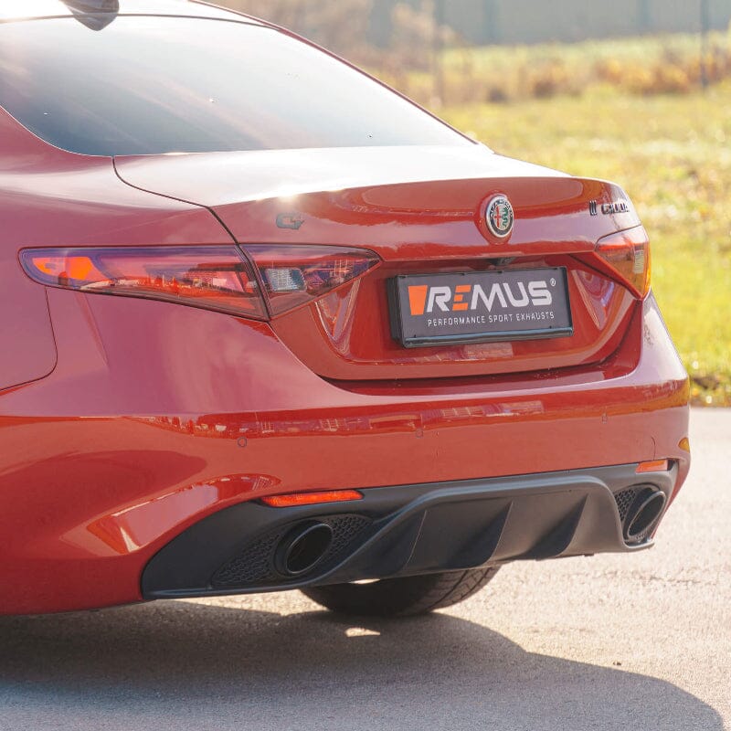 ALFA ROMEO GIULIA Q4 Remus Duplex-Endschalldämpfer REMUS
