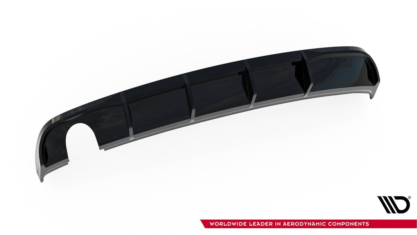 Audi A3 8V Facelift Limousine Diffusor (Einzelauspuff Links) Maxton Design