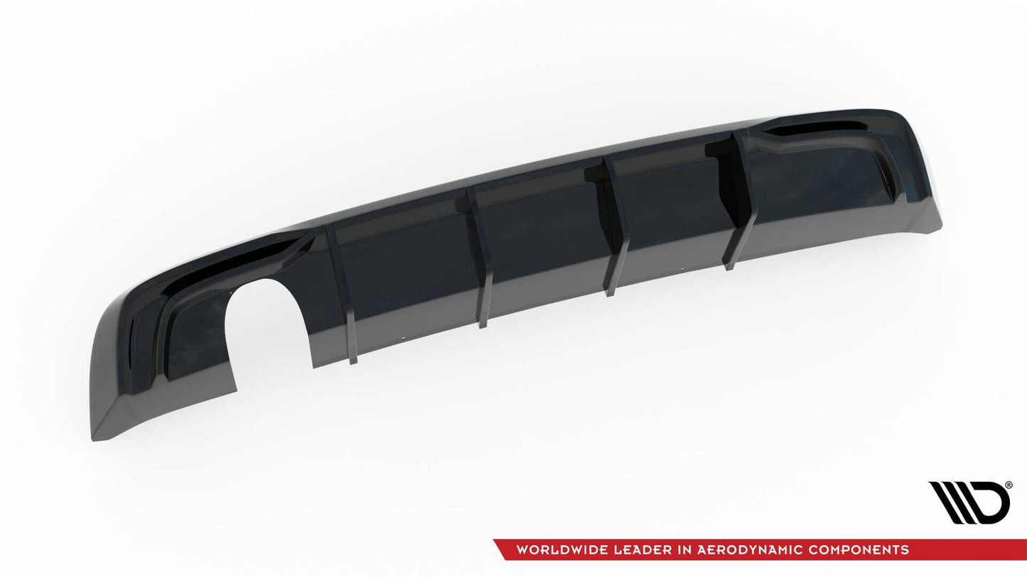 Audi A3 8V Facelift Sportback Diffusor (Einzelauspuff Links) Maxton Design
