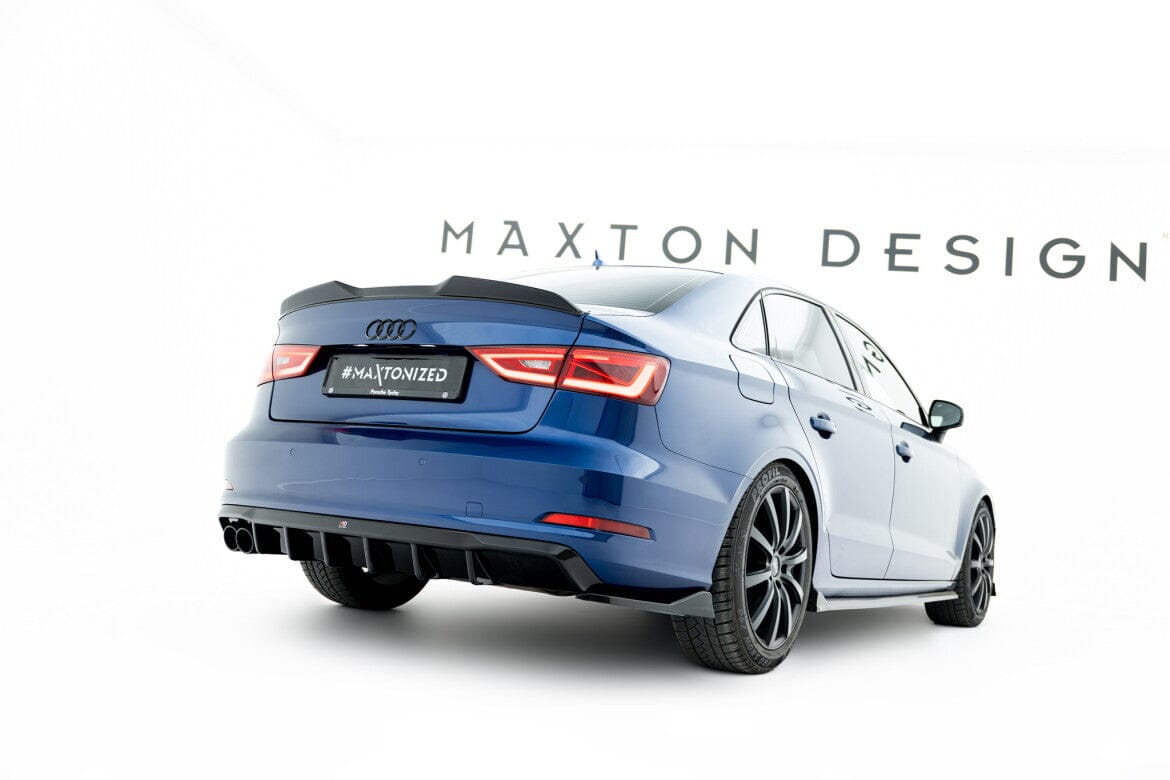 Audi A3 8V Limousine Vorfacelift Heck Ansatz Flaps Maxton Design