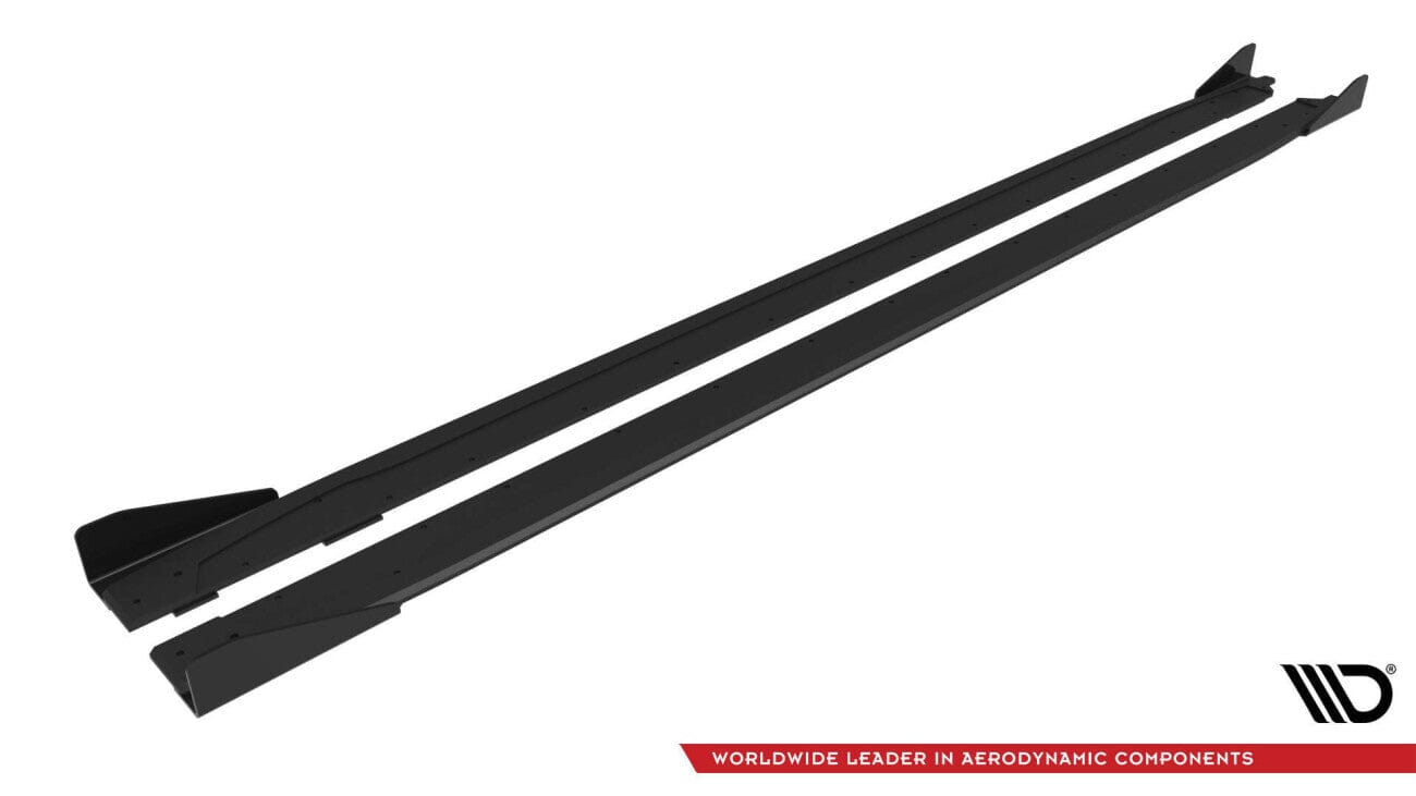 Audi A3 8Y S-Line Sportback Street Pro Seitenschweller - Flaps V.2 Maxton Design