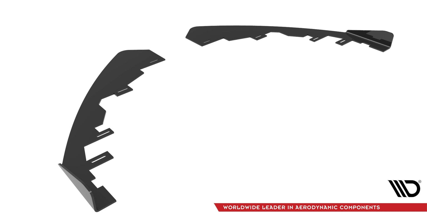 Audi A3 8Y Vorfacelift Limousine Front Stossstange Flaps Maxton Design