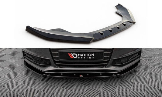 Audi A4 B8 S-Line Facelift Limousine Frontspoiler - Frontlippe V.3 Maxton Design