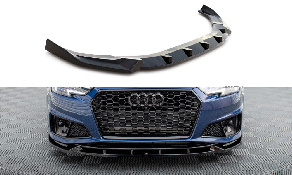 Audi A4 B9 Competition Frontspoiler - Frontlippe V.1 Maxton Design