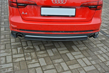 Audi A4 B9 S-Line Avant Heckansatz Maxton Design